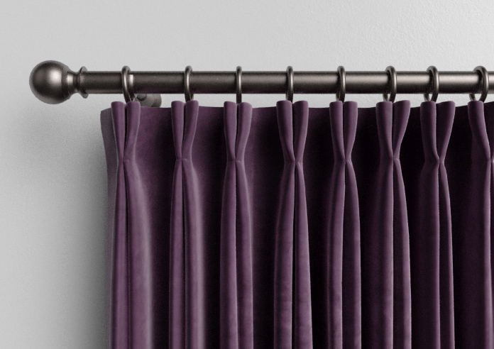 Odessa Velvet, Aubergine - Made to Measure Curtains - Image 10